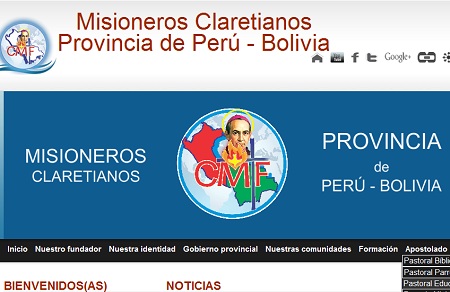 La Province de Pérou-Bolivie étraine sa page web