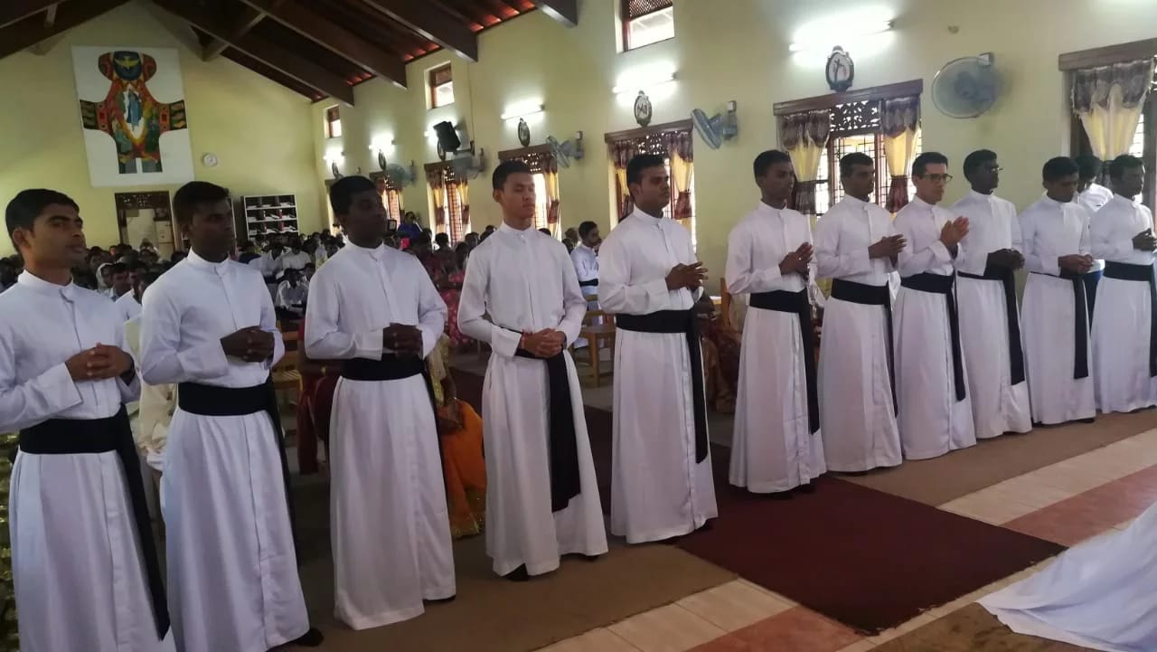 Casa Santo Antônio Maria Claret (Noviciado internacional claretiano) – no Sri Lanka mais 15 Missionários Claretianos este ano