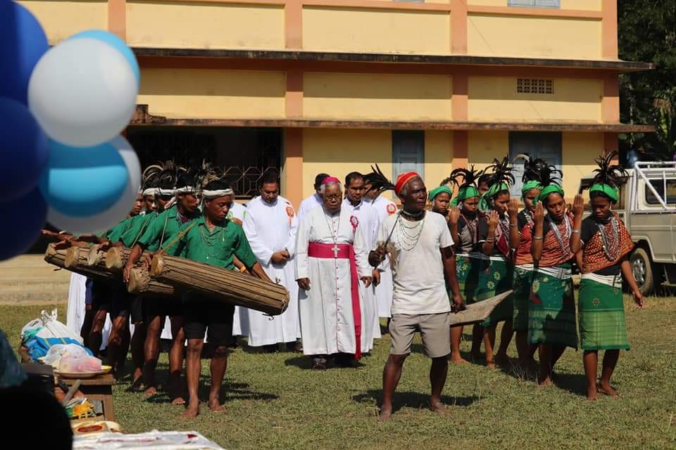 Nova Paróquia confiada ao serviço pastoral dos missionários claretianos do Northeast India