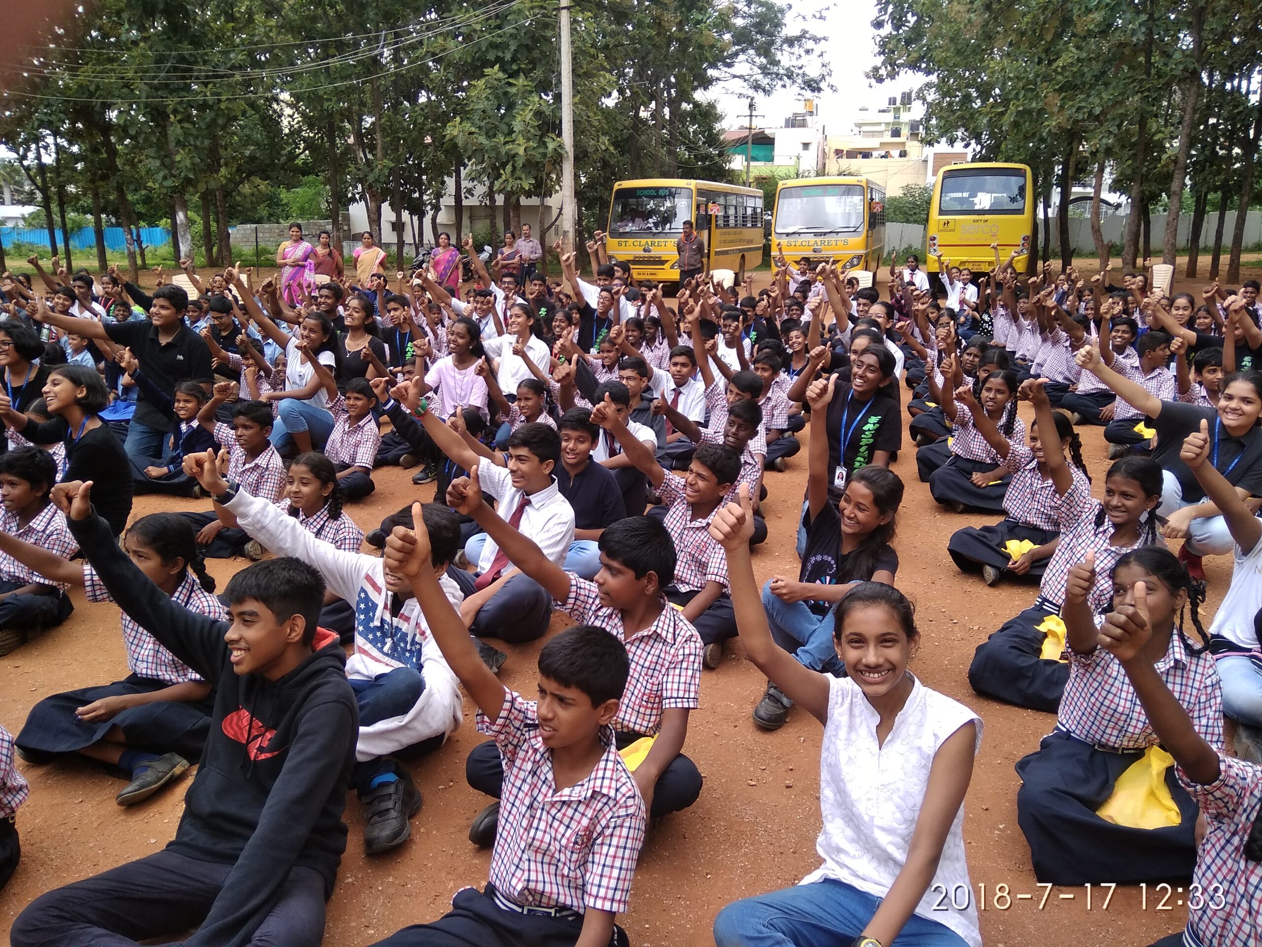 Ba 20220201 Sumanahalli School Children Scaled