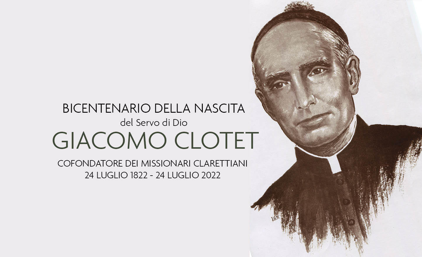 Messaggio del Padre Generale in occasione del Bicentenario della nascita di P. Giacomo Clotet, C.M.F.