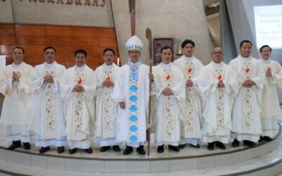 Diaconal and Presbyteral Ordinations in Fr. Rhoel Gallardo Province