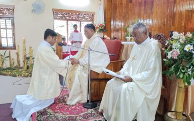 Profissão Perpétua e Assembleia Anual na Delegação Independente São José Vaz, Sri Lanka