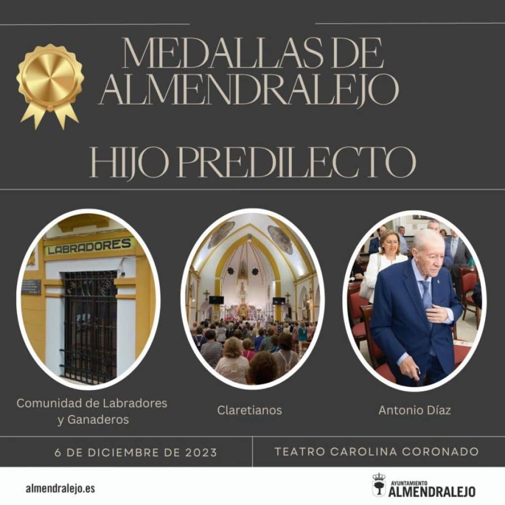 Fa 20231206 Medalla Almendralejo 2