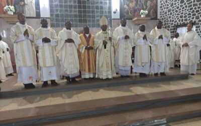 Newly Ordained Deacons and Priests in Padre Xifré Delegation