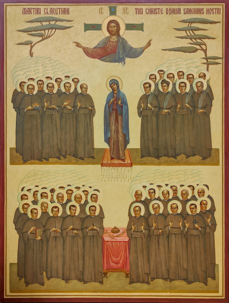 Icon Of The Blessed Claretian Martyrs