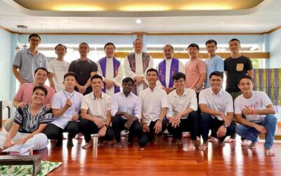 Fr. Rhoel Gallardo Province Embraces New Novices on Spiritual Journey