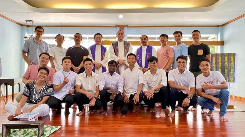 Fr. Rhoel Gallardo Province Embraces New Novices on Spiritual Journey