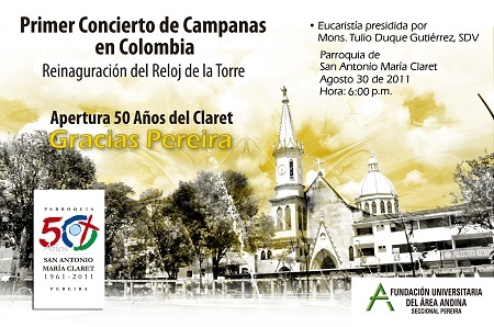 50 Years of St. Anthony Claret Parish in Pereira, Colombia