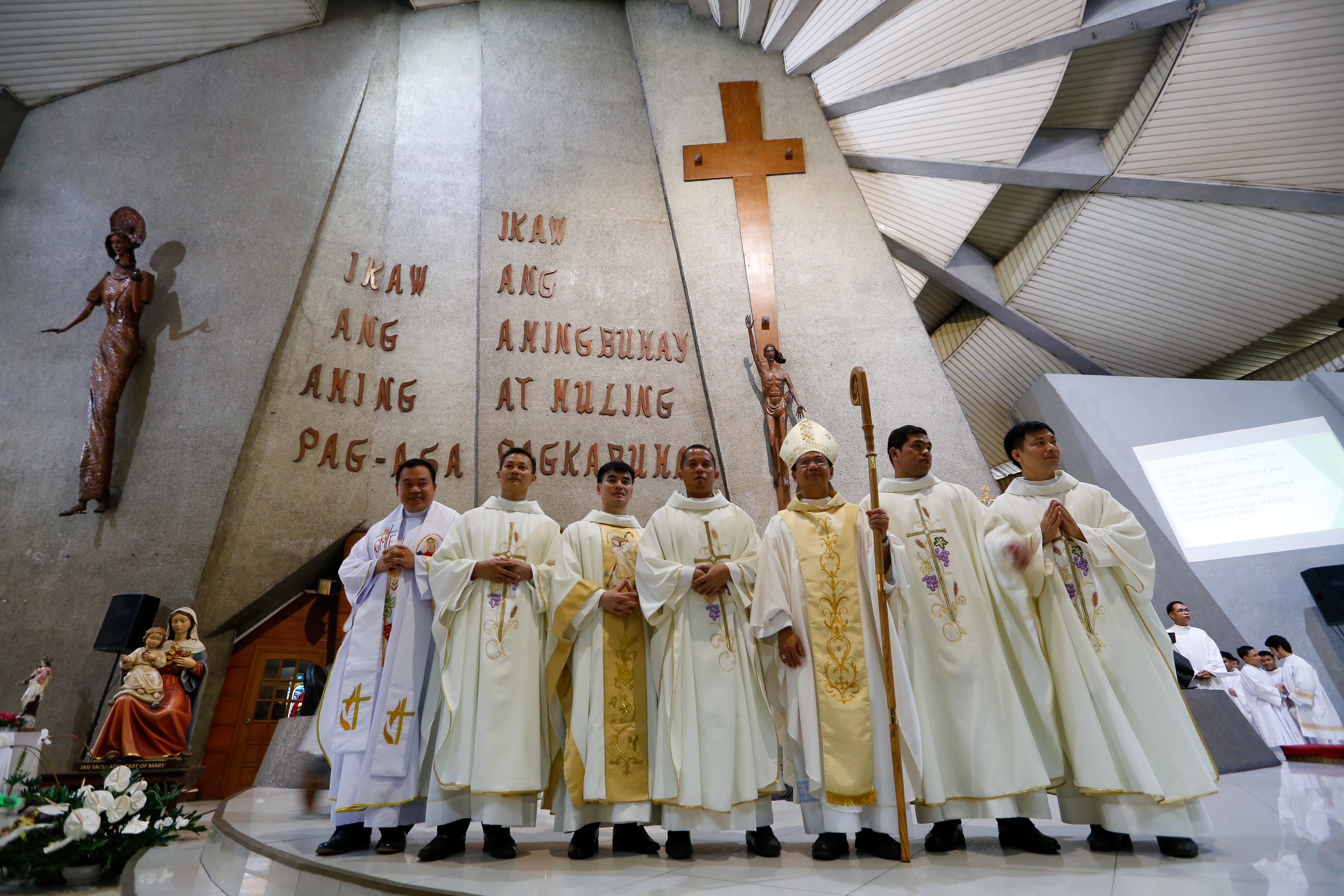 ORDINAZIONI SACERDOTALI E PRESENTAZIONE DELL’ ICONA DEI 75 ANNI DI PRESENZA CLARETTIANA NELLE FILIPPINE