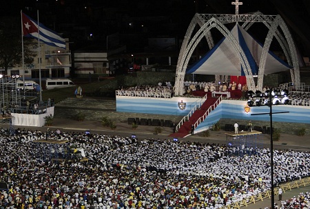 S. Antonio Ma. Claret es recordado en la Misa del Papa en Santiago de Cuba