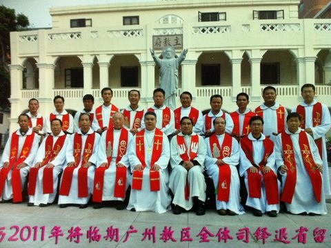 Ritiro Spirituale ai sacerdoti di Guangzhou