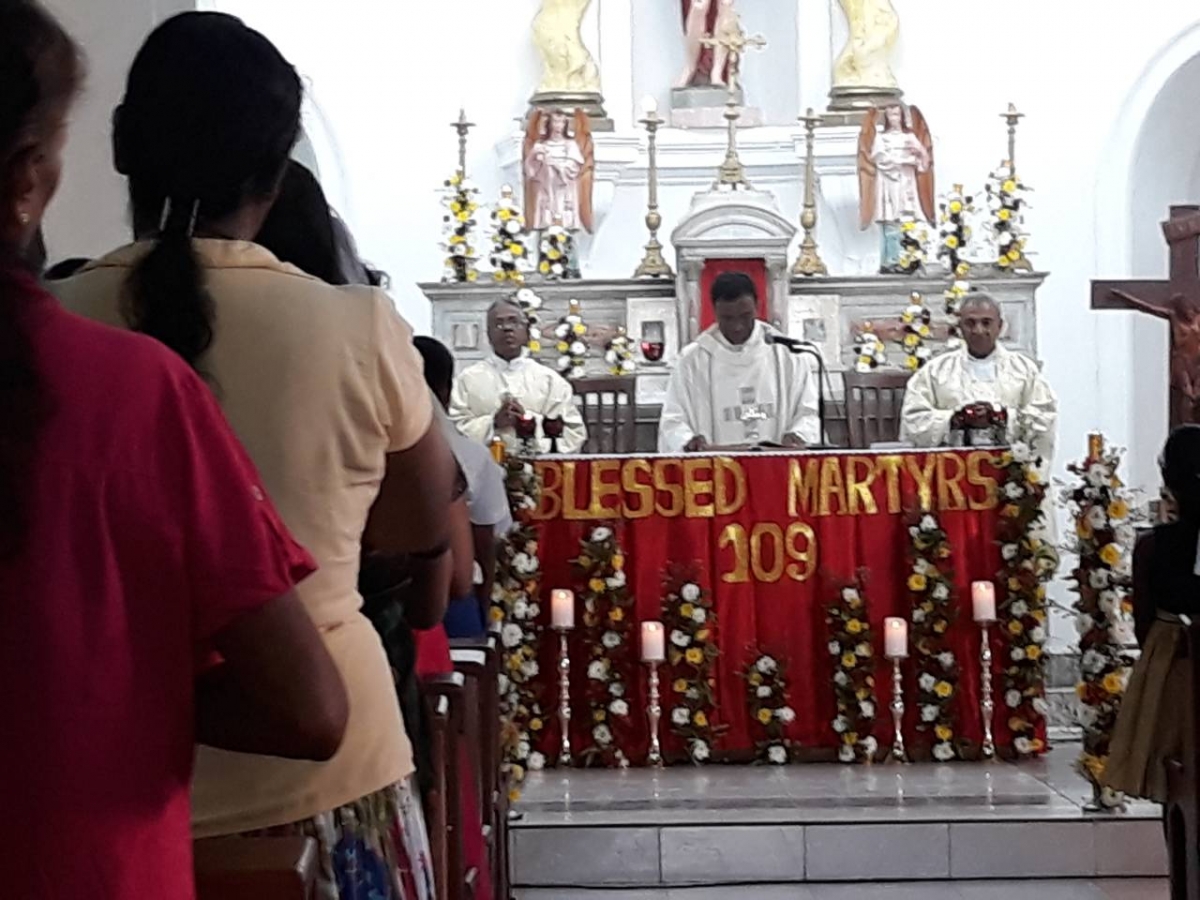 Martyrs Day Celebration in Negombo