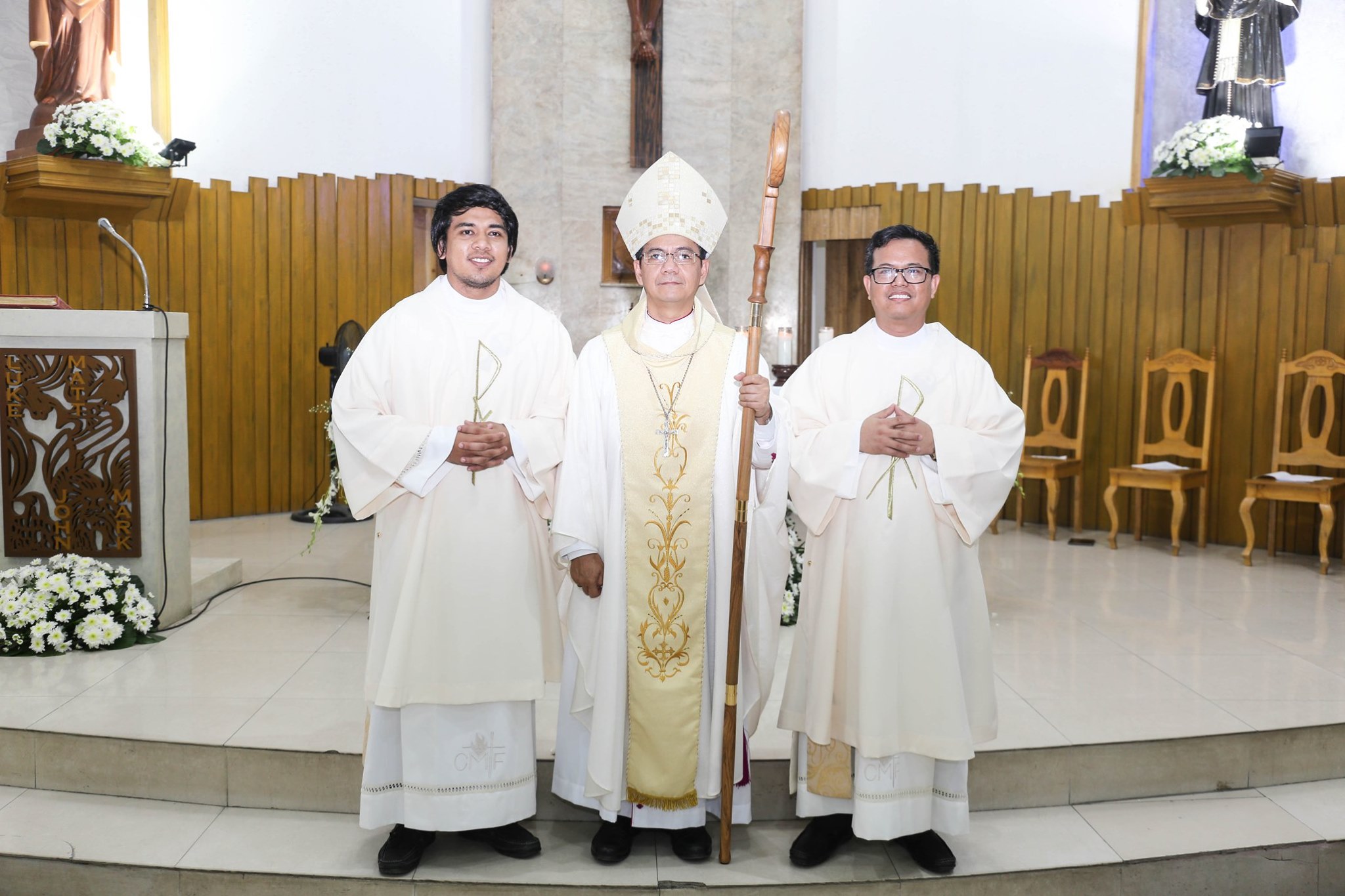 ORDINAZIONE DIACONALE DEGLI STUDENTI MON EBDANI E DANTE BORINGGOT, CMFF