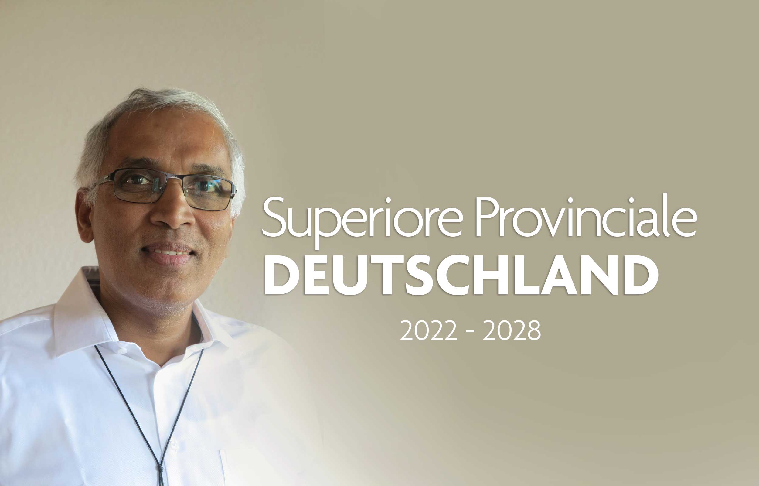 P. Callistus Joseph, CMF, rieletto Superiore Provinciale della Provincia della Germania