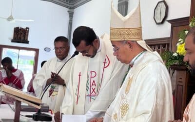 Nova Paróquia missionária na Diocese de Anuradhapura no Sri Lanka