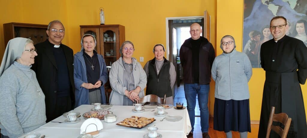 Canonical Visitation Of Fr. General April 2023 Claretianas Rmi Varsovia 1