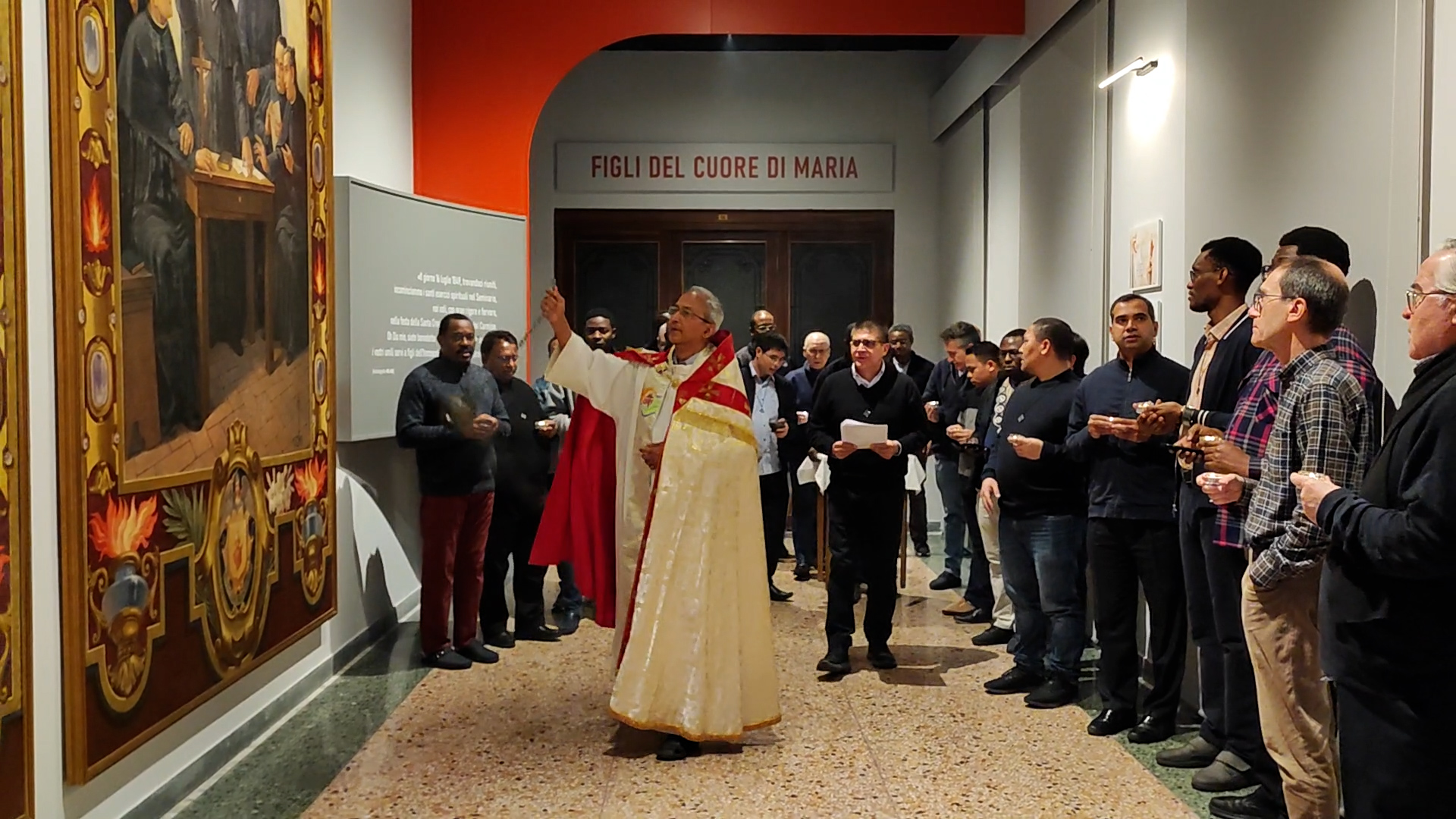 Même les murs doivent parler de qui nous sommes et de ce que nous faisons dans l’Église : Bénédiction de la Galerie Claret